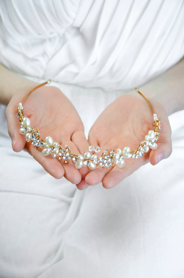 Bridal Gold Tiara