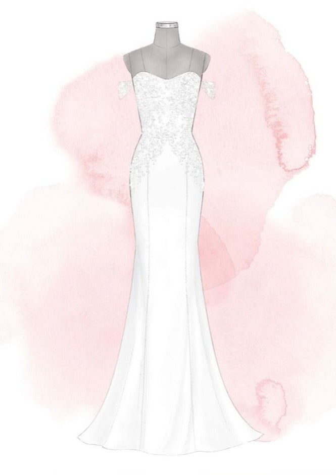 Anomalie Long Lace Wedding Pre-Loved Wedding Dress (Stefanie)