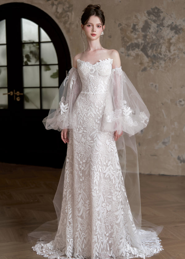 Luxury Lace Wedding Dress - Endless Summer (WS1022)