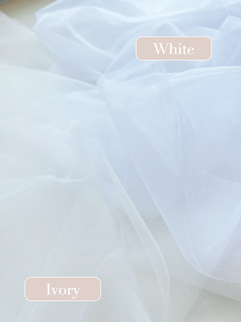 Penelope | Plain Cathedra Long Veil