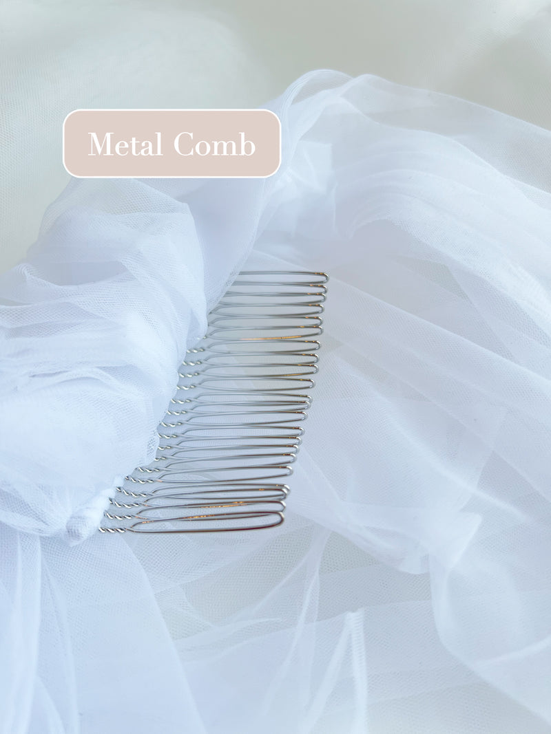 Penelope | Plain Cathedra Long Veil