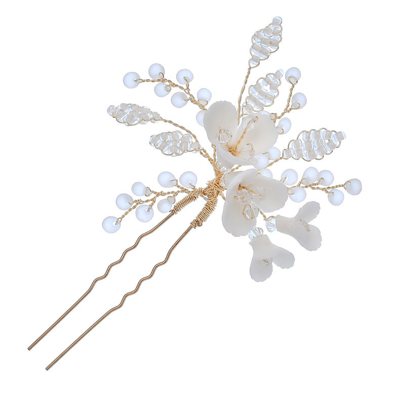Bride Comb Pin Bridal Gold Hair Comb & Pin (C172) - Wholesale – Sissily Designs