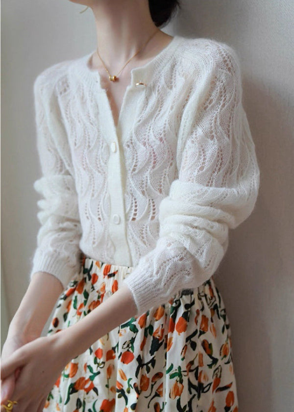 Soft French Style Bridal Ivory Cardigan