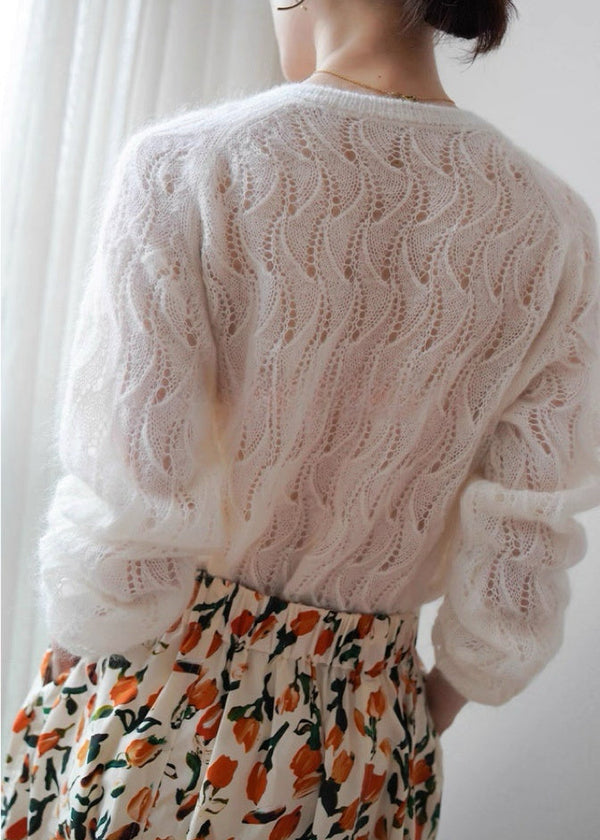Soft French Style Bridal Ivory Cardigan