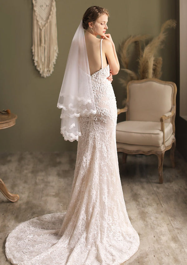Yaya | Bridal Vintage Lace Medium Veil