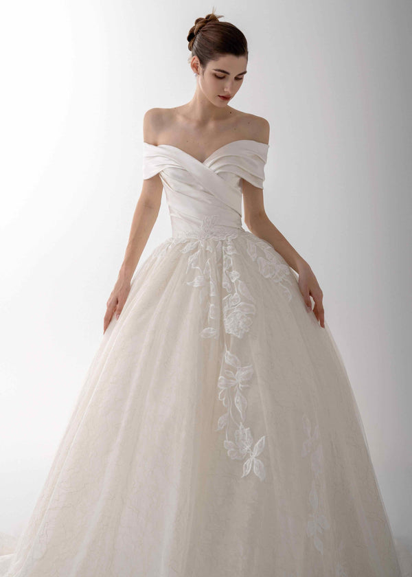Luxury Lace Wedding Dress - Blossom Spring (CS202409)