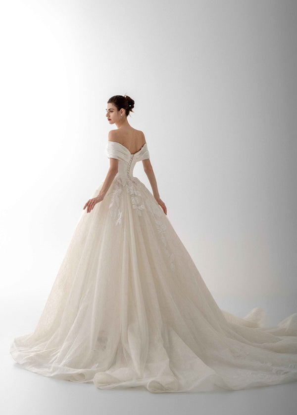 Luxury Lace Wedding Dress - Blossom Spring (CS202409)
