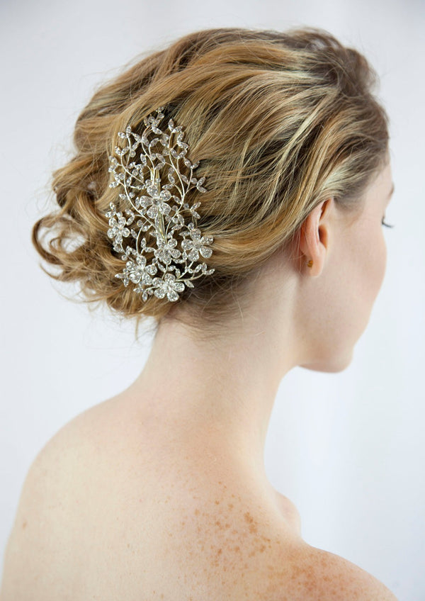 Bridal Crystal Hair Clip