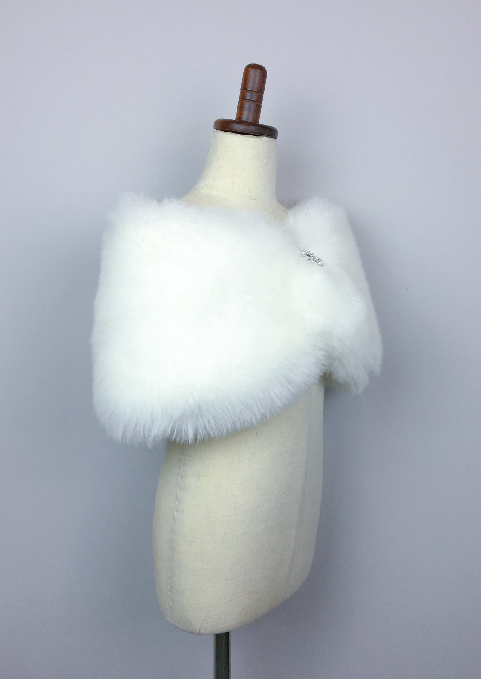 white communion shawl