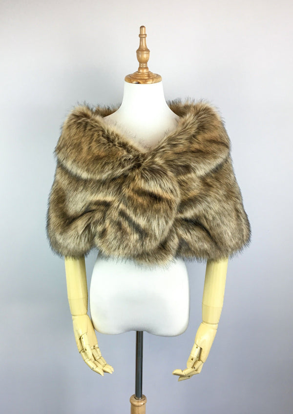Brown Fur Wrap (Blair Brw03)
