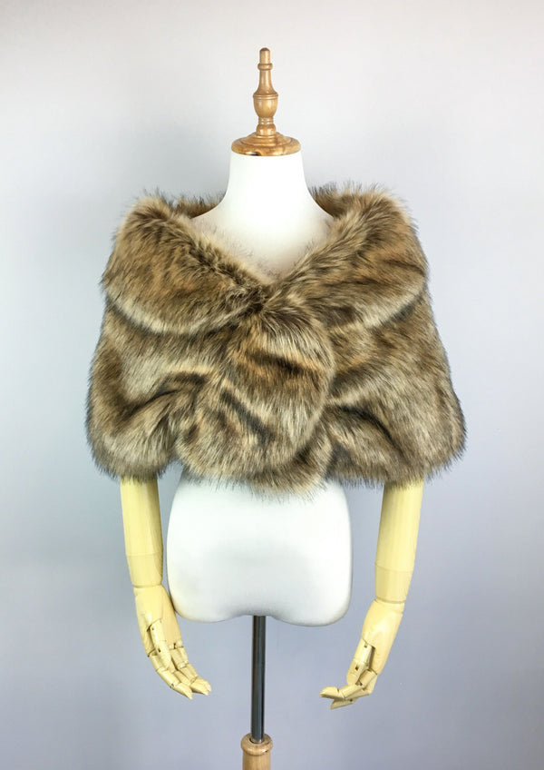 Brown Fur Wrap (Blair Brw03)