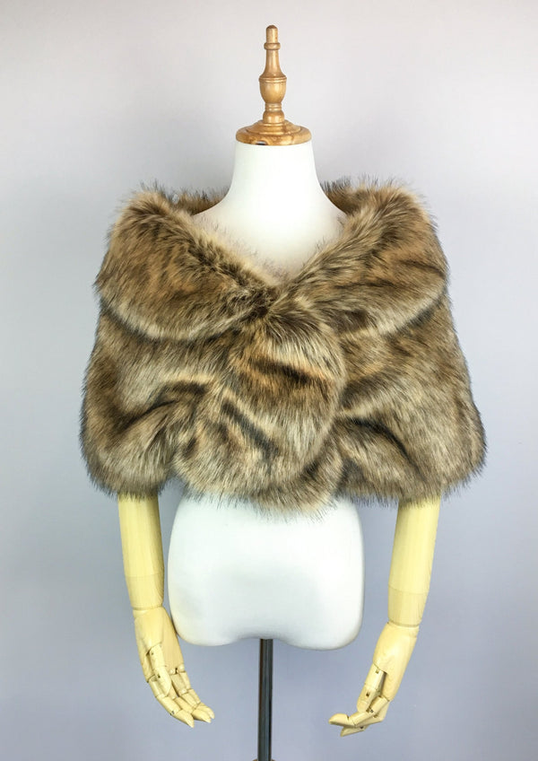 Brown Fur Wrap (Blair Brw03)