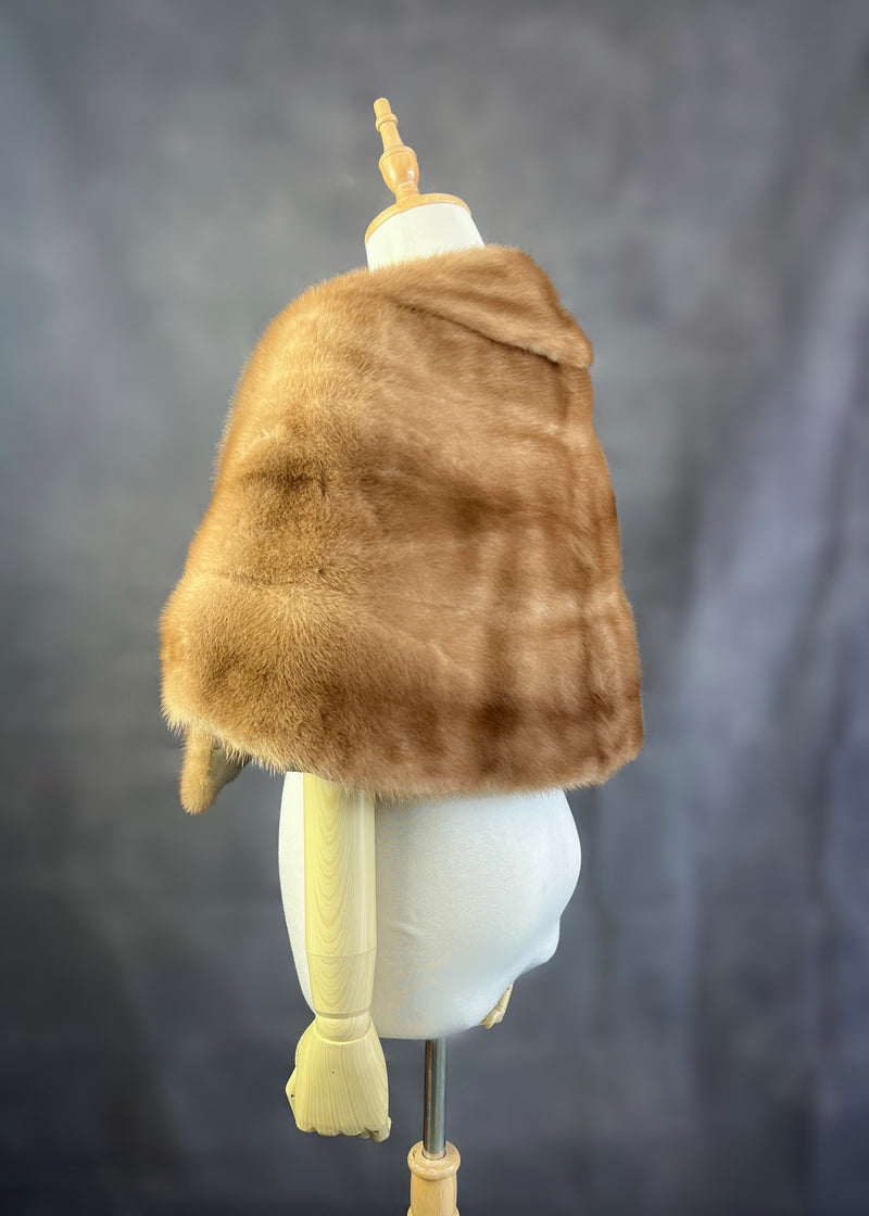 Luxury Real Mink Fur Stole (Mink01)