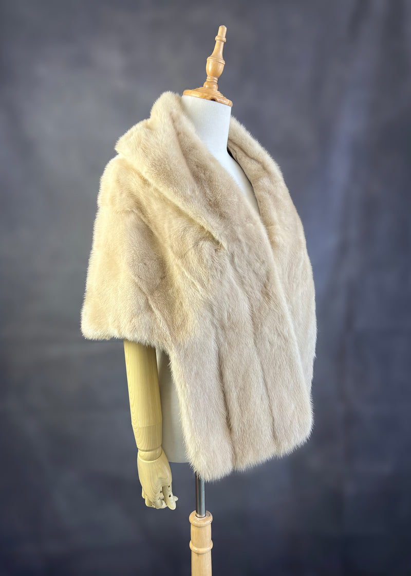 Luxury Real Mink Fur Stole (Mink04)