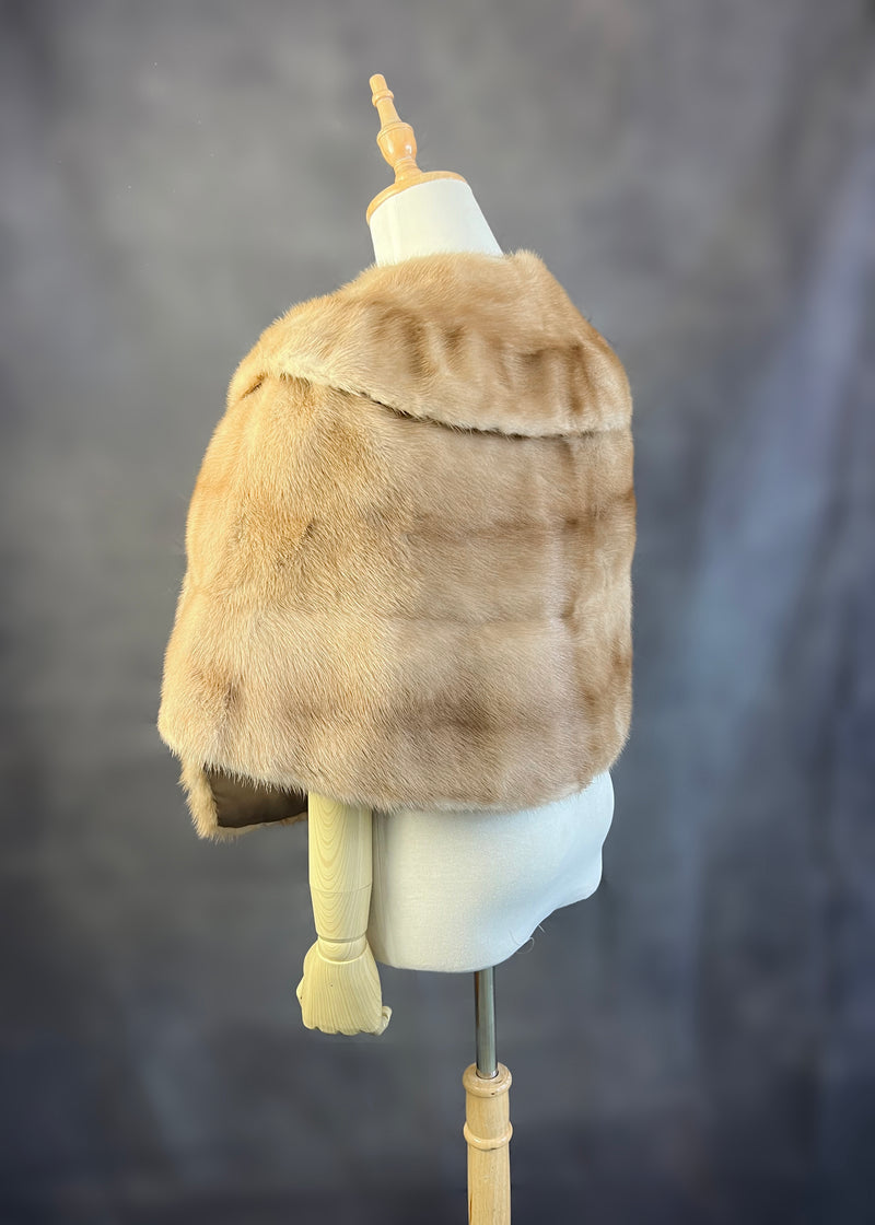 Luxury Real Mink Fur Stole (Mink07)