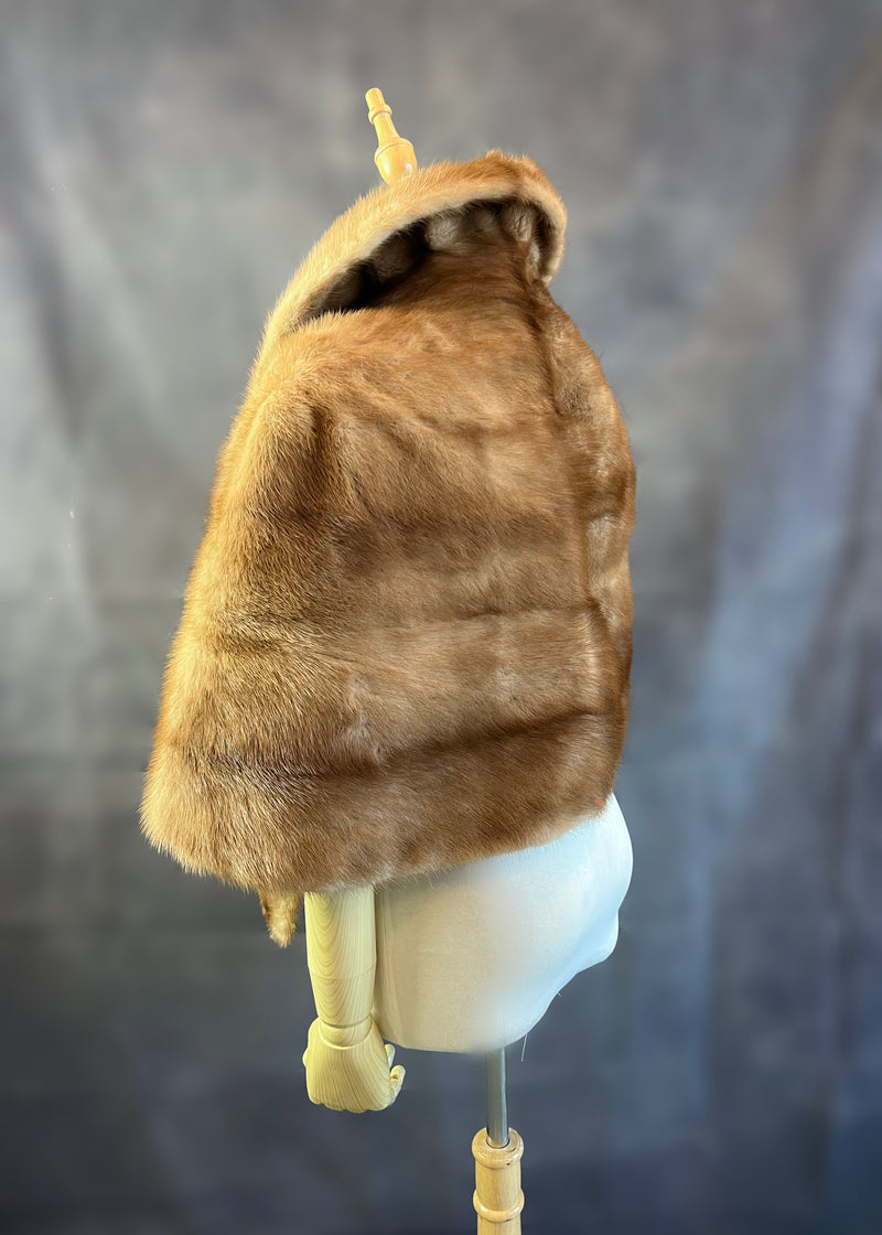 Luxury Real Mink Fur Stole (Mink12)