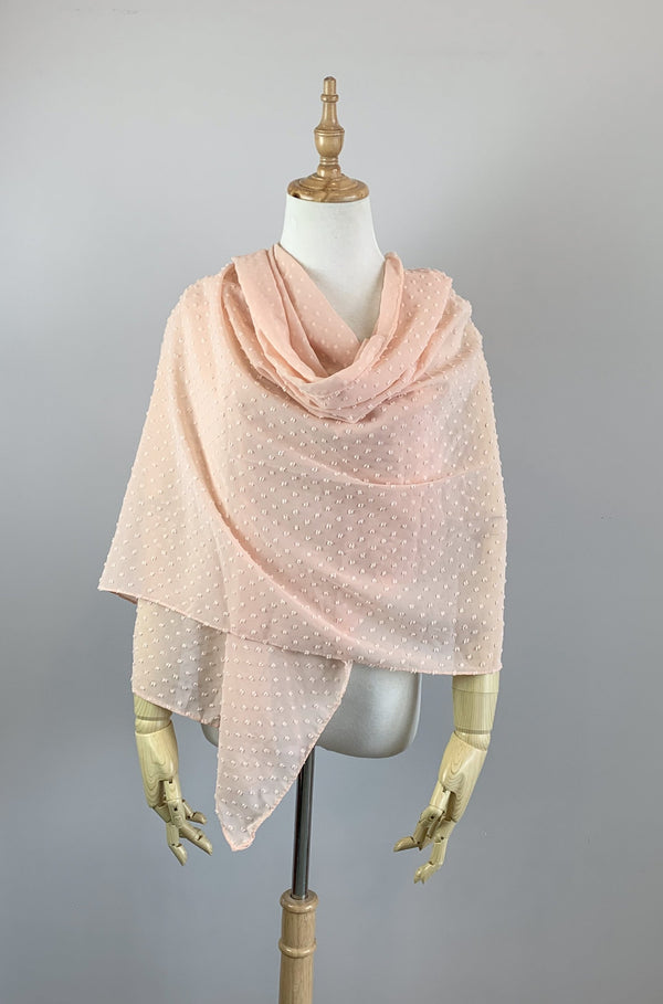 Champagne Long Scarf Cover Up (Lola Cha08)