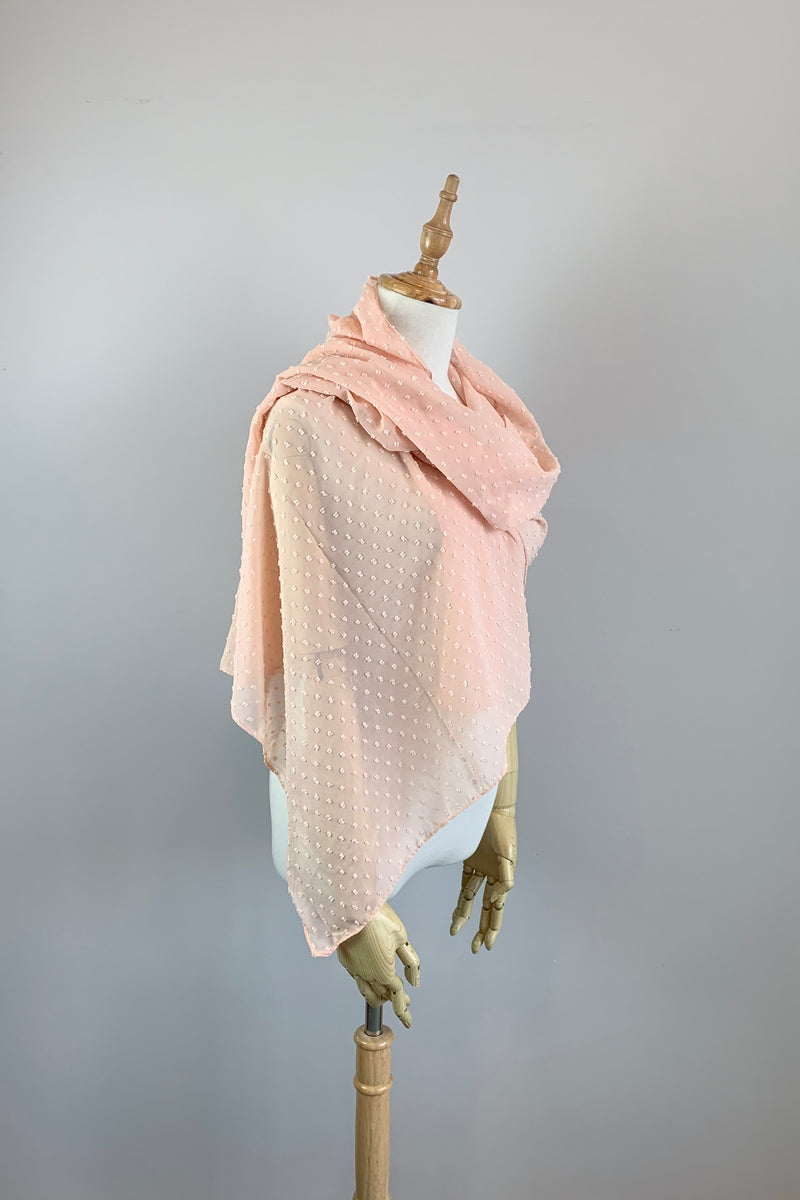 Champagne Long Scarf Cover Up (Lola Cha08)