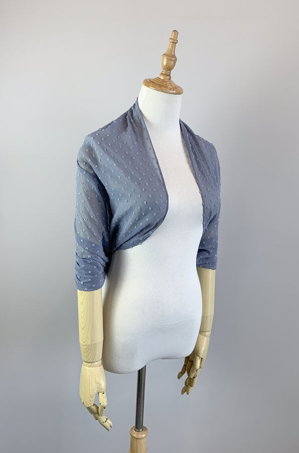 Blue Gray Long Scarf Cover Up (Lola BGRY08)