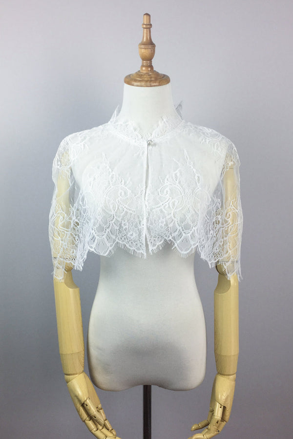 Bridal summer cover up, Lace bolero, Lace Top