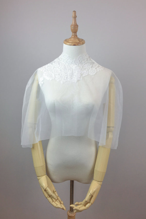 Bridal summer cover up, Lace bolero, Lace Top