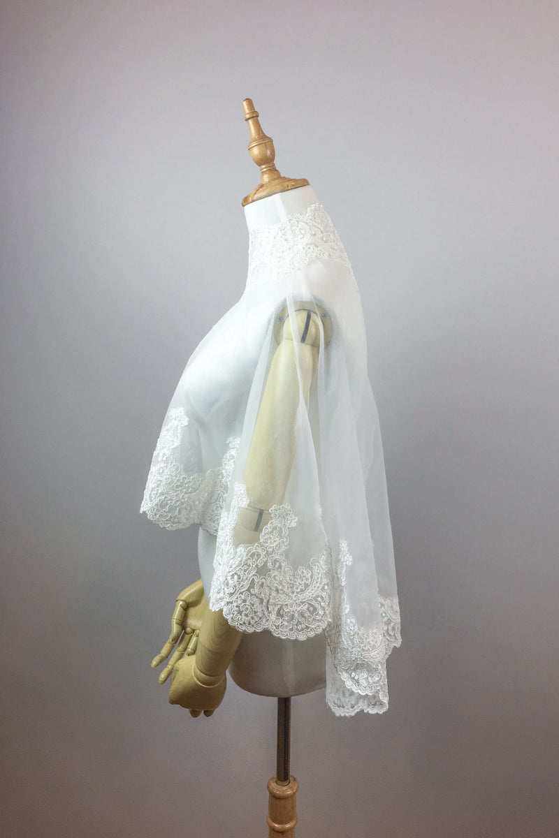 Bridal summer cover up, Lace bolero, Lace Top