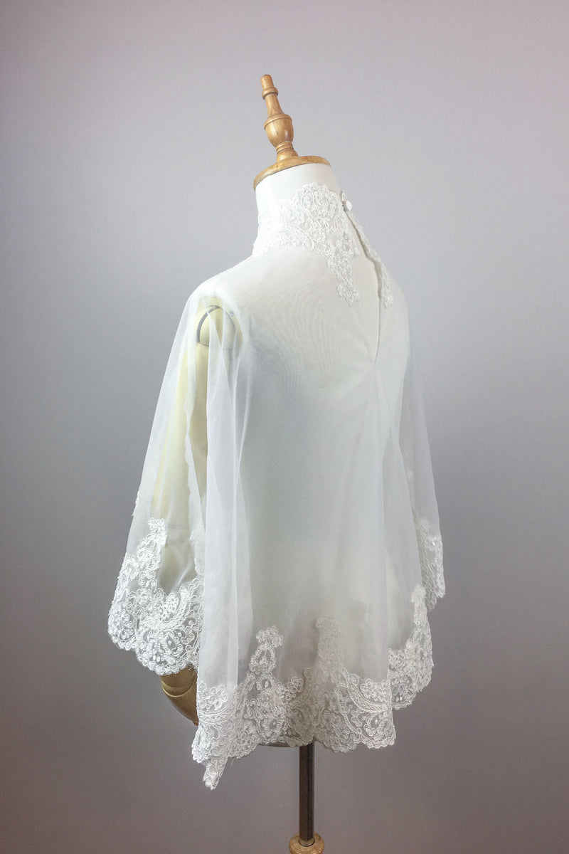 Bridal summer cover up, Lace bolero, Lace Top