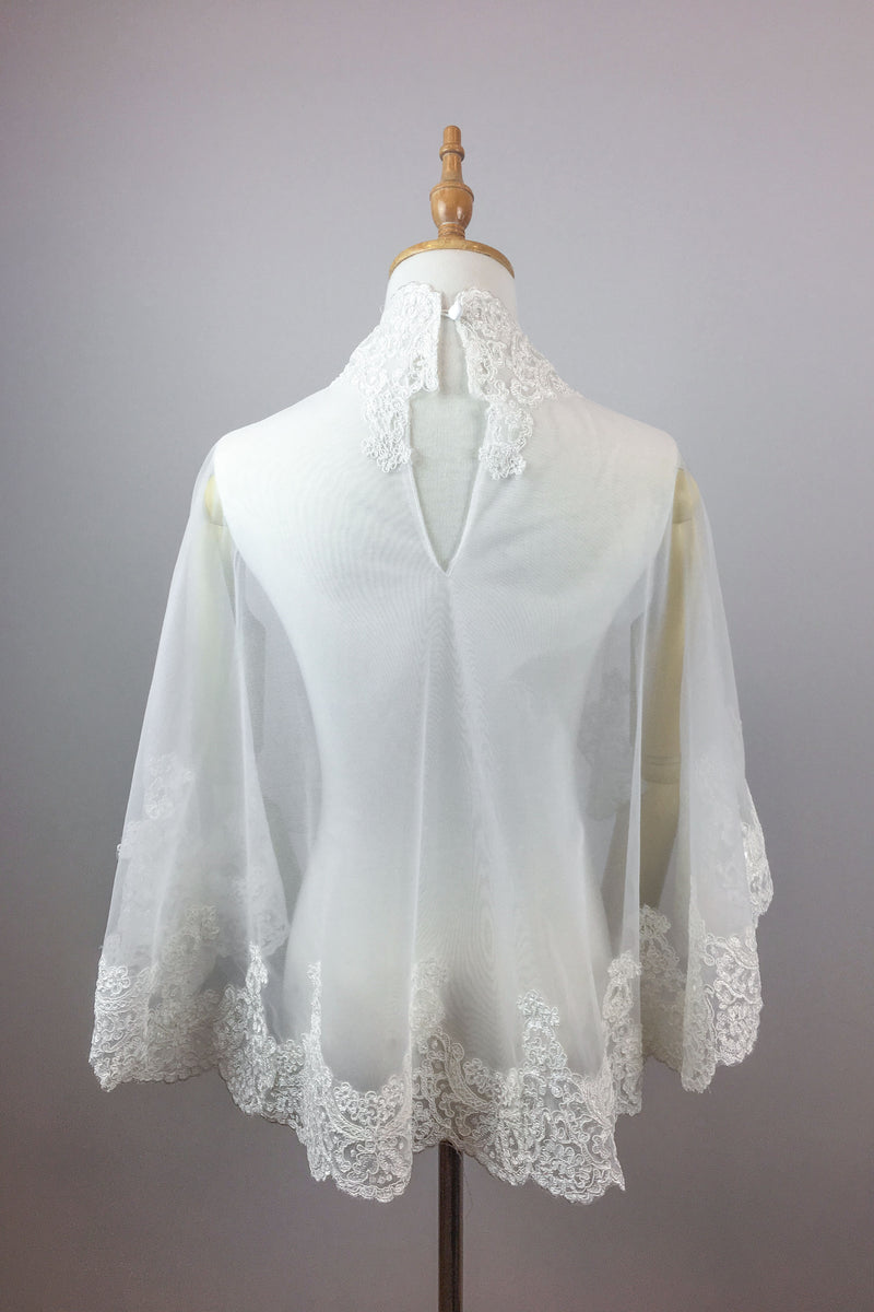 Bridal summer cover up, Lace bolero, Lace Top