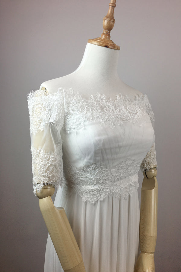 Bridal summer cover up, Lace bolero, Lace Top