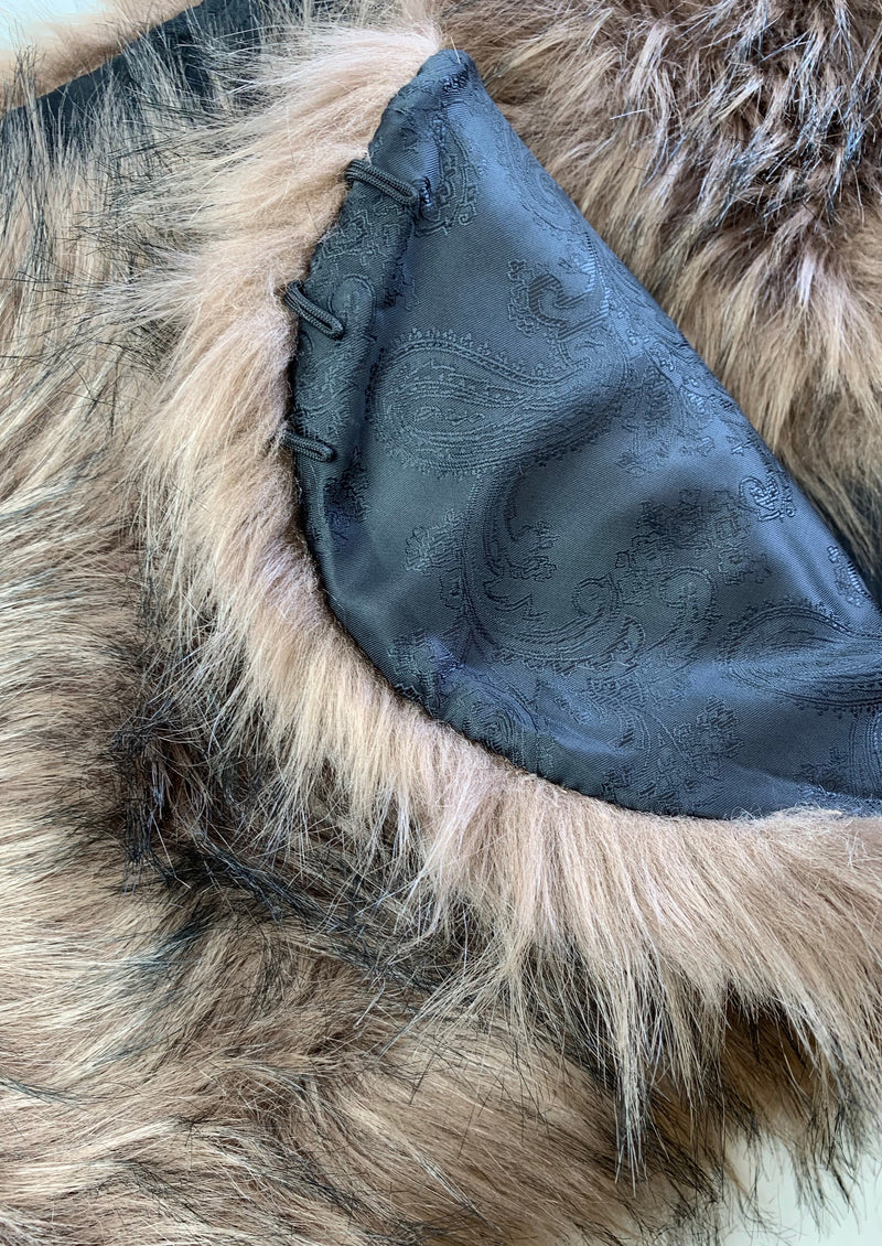 Brown Fur Wrap (Serena DBrw02)
