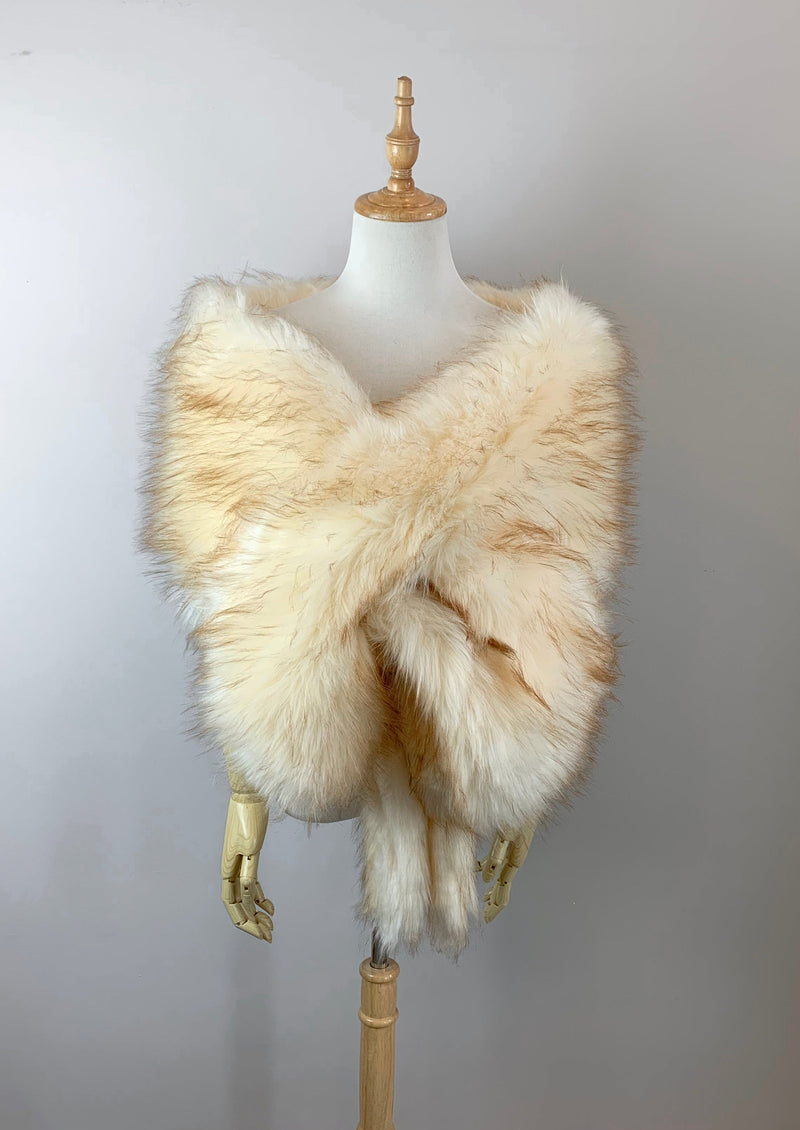 Champagne Fur Shawl (Lilian Cha02)