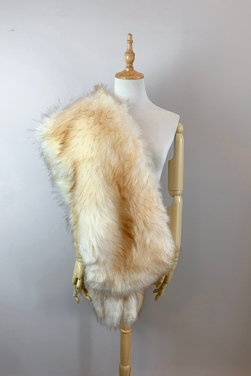 Champagne Fur Shawl (Lilian Cha02)