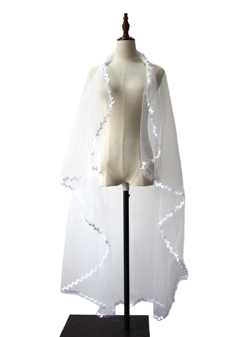 Ivy | Leaves Medium Veil