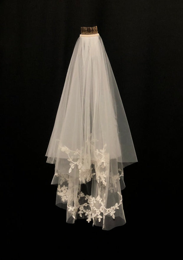 Lolita | Embroidered Medium Veil
