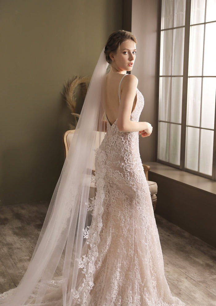 lace veil with lace dress Elizabeth Condition:Fair FORBUSITE Church Kentucky Dress around the shoulders. Burgundy Dresses for Children