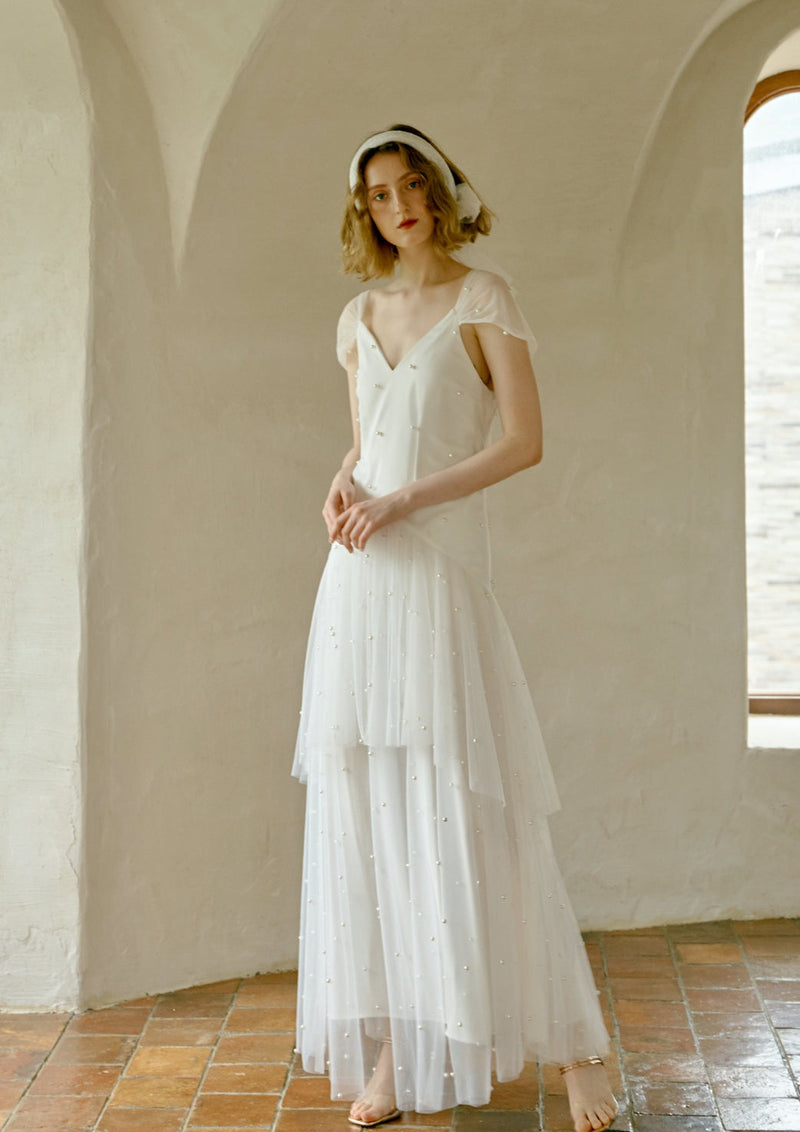 Tethys | Custom Make Wedding Gown