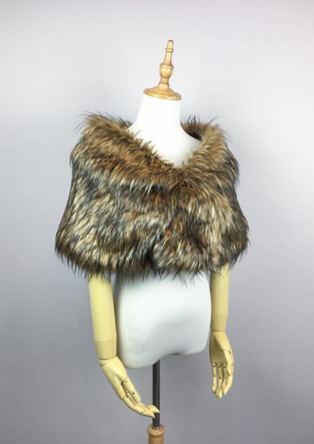 Brown Fur Wrap (Blair Brw02)