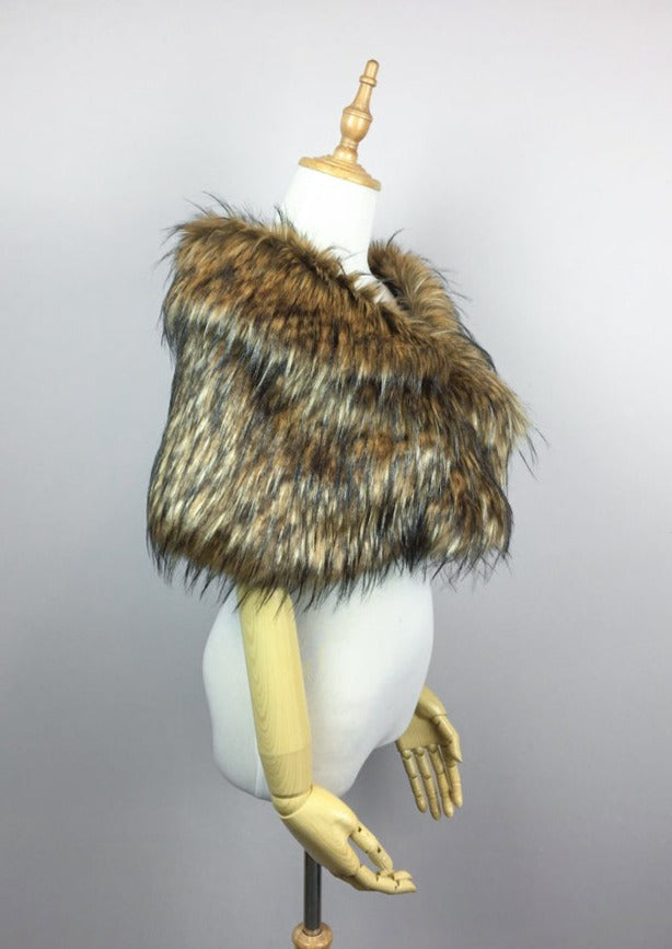 Brown Fur Wrap (Blair Brw02)